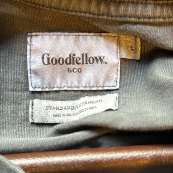 Goodfellow Long Sleeve Shirt - L - Picture 3 of 3